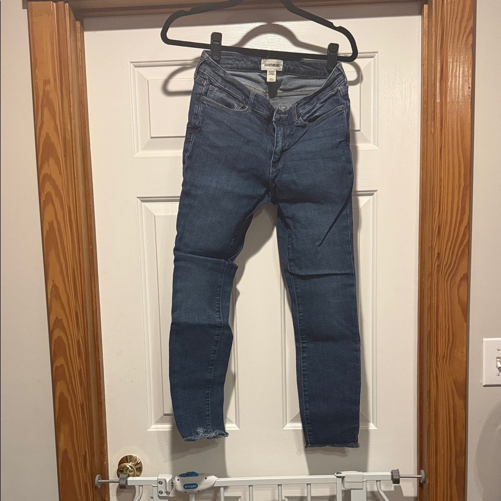 Goodthreads Dark Blue Youth L/XL Slim Fit Jeans Size 28